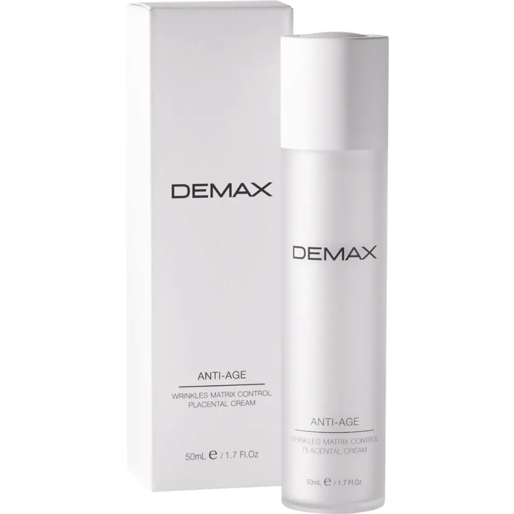 Омолоджуючий плацентарний крем проти зморшок Demax Wrinkles Matrix Control Placental Cream  - фото 2