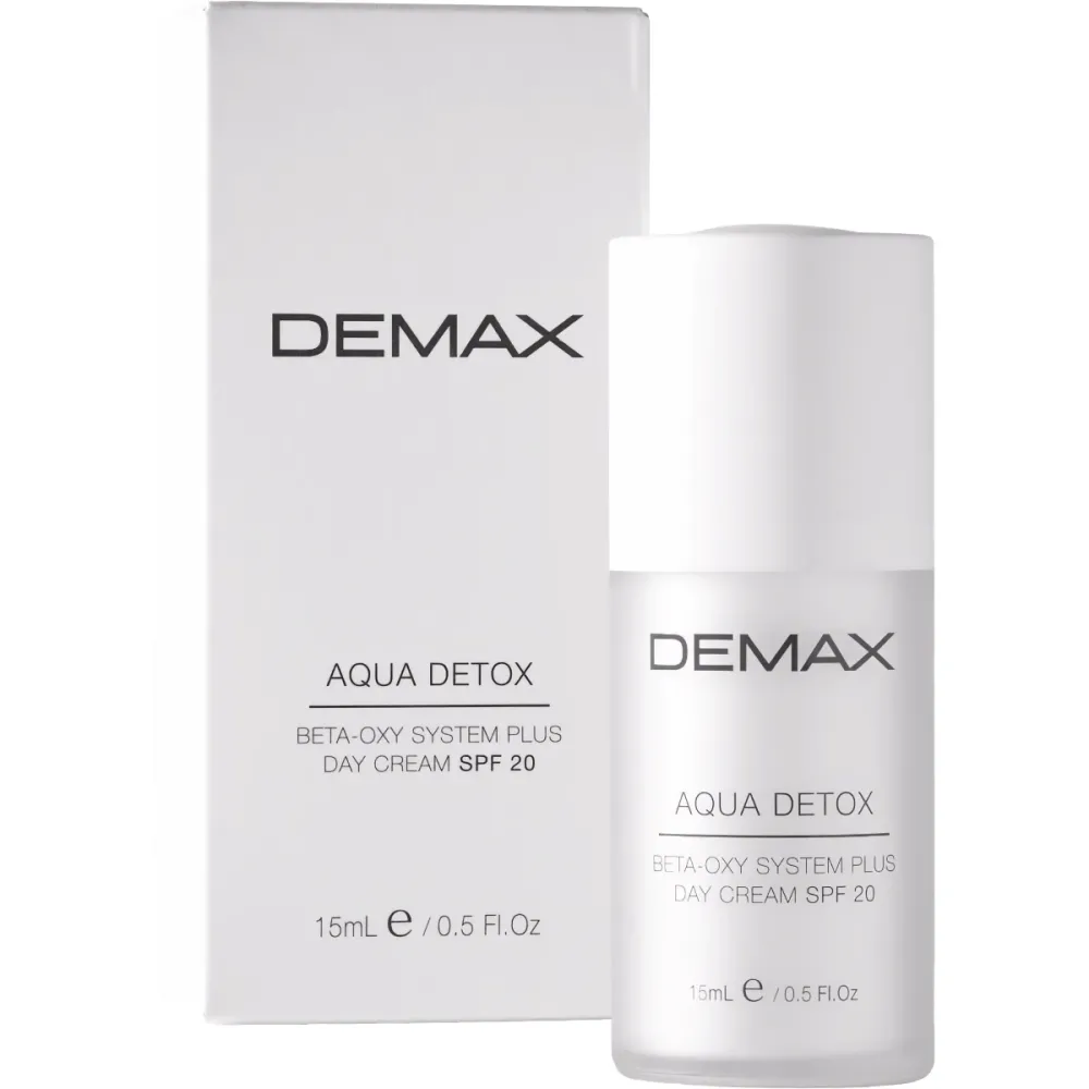 Увлажняющий матирующий дневной крем SPF 20 для проблемной кожи Demax Aqua Detox Day Cream  - фото 5