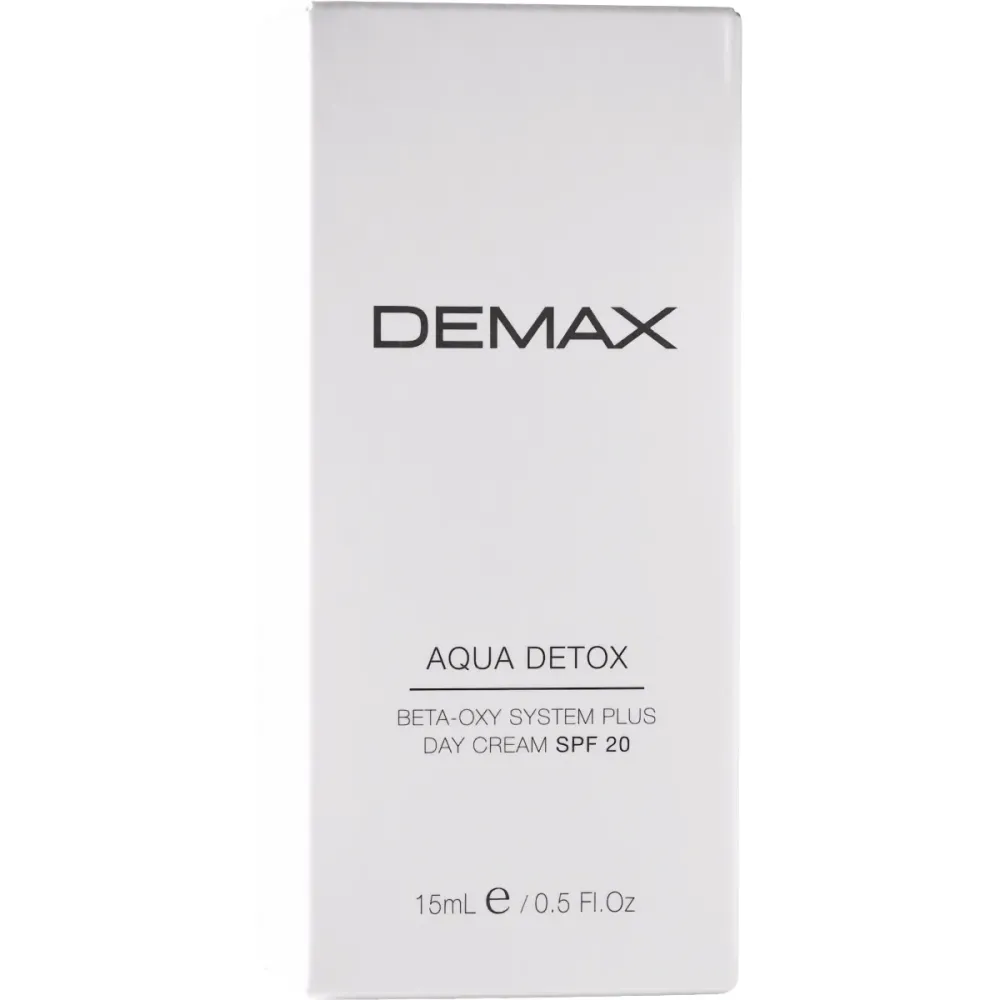 Увлажняющий матирующий дневной крем SPF 20 для проблемной кожи Demax Aqua Detox Day Cream  - фото 6