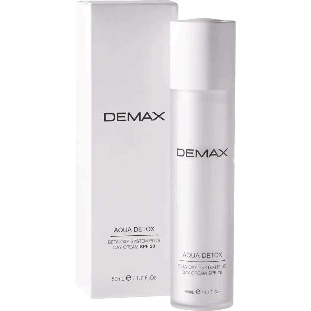 Увлажняющий матирующий дневной крем SPF 20 для проблемной кожи Demax Aqua Detox Day Cream  - фото 2