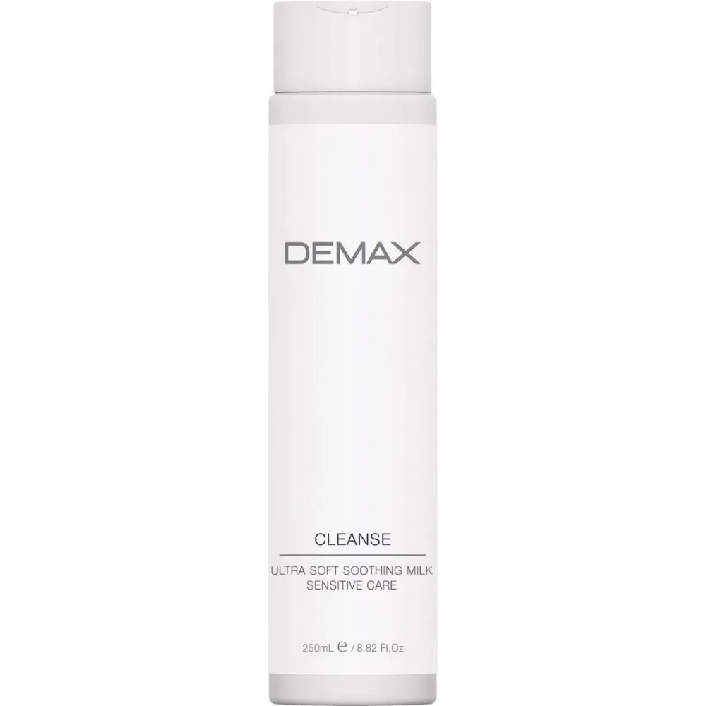 Молочко для заспокоєння та очищення чутливої шкіри Demax Ultra Soft Soothing Milk  - фото 1