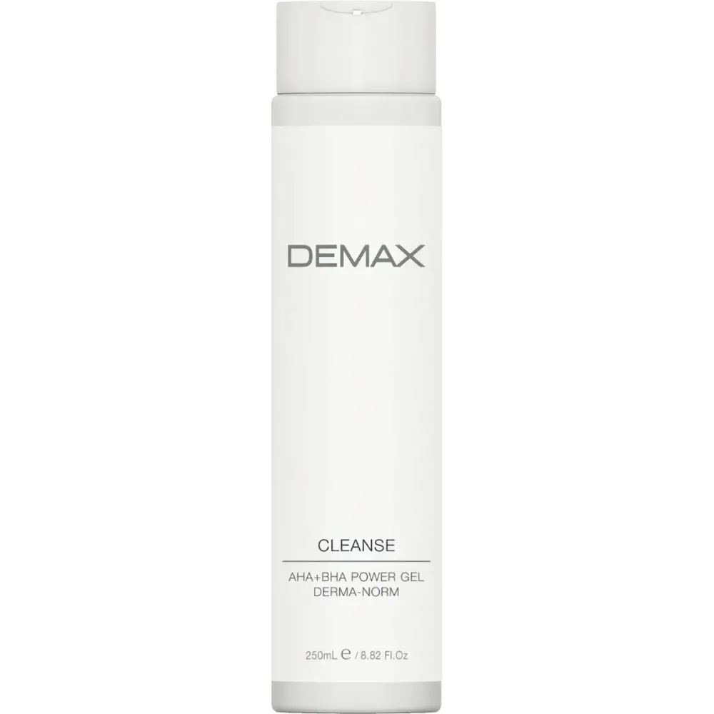 Гель для очищення та відлущування комбінованої шкіри Demax AHA BHA Power Gel  - фото 1