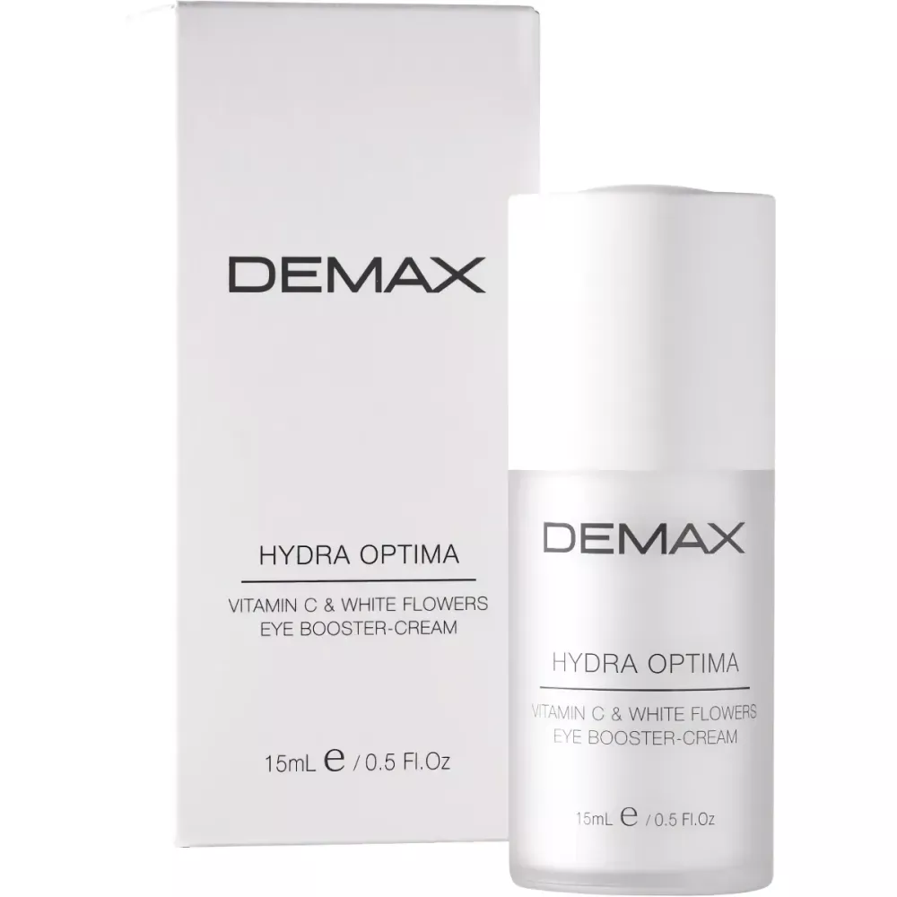 Зволожувальний крем під очі проти набряків та зморшок Demax Vitamin C And White Flowers Eye Booster-Cream  - фото 5