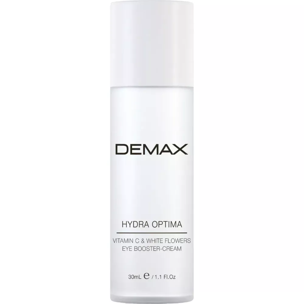 Зволожувальний крем під очі проти набряків та зморшок Demax Vitamin C And White Flowers Eye Booster-Cream  - фото 1