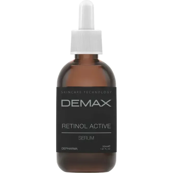 Антивікова ретинолова сироватка для зони навколо очей Demax Retinol Active Serum