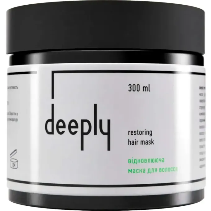 Восстанавливающая увлажняющая маска для поврежденных волос Deeply Restoring Hair Mask