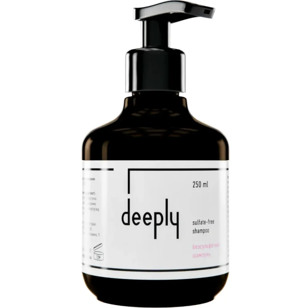 Увлажняющий безсульфатный шампунь для сухой кожи головы Deeply Sulfate-Free Shampoo  - фото 1