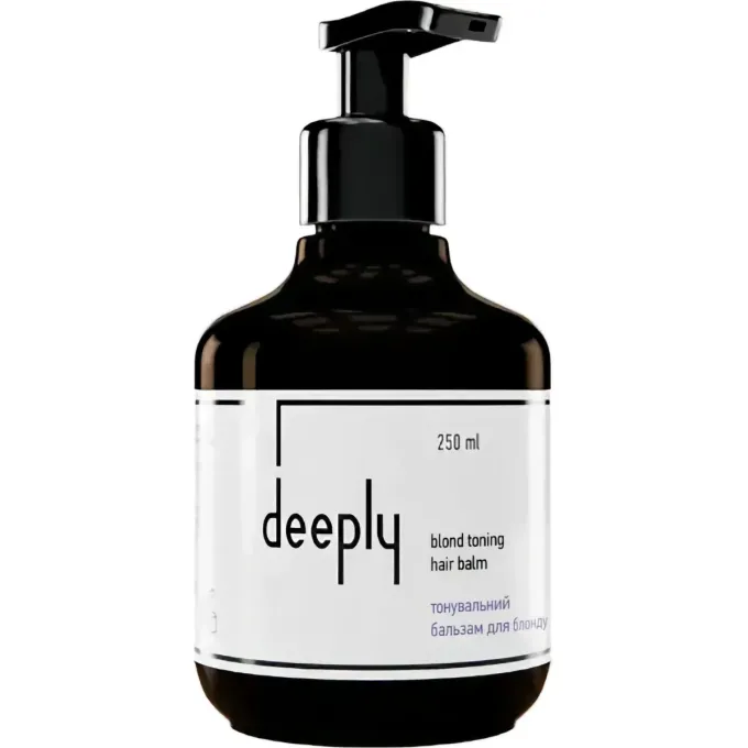 Тонирующий бальзам для блонда для нейтрализации желтизны Deeply Blond Toning Hair Balm