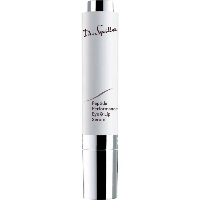 Антивікова сироватка для очей і губ з аплікатором Dr. Spiller Peptide Performance Eye & Lip Serum