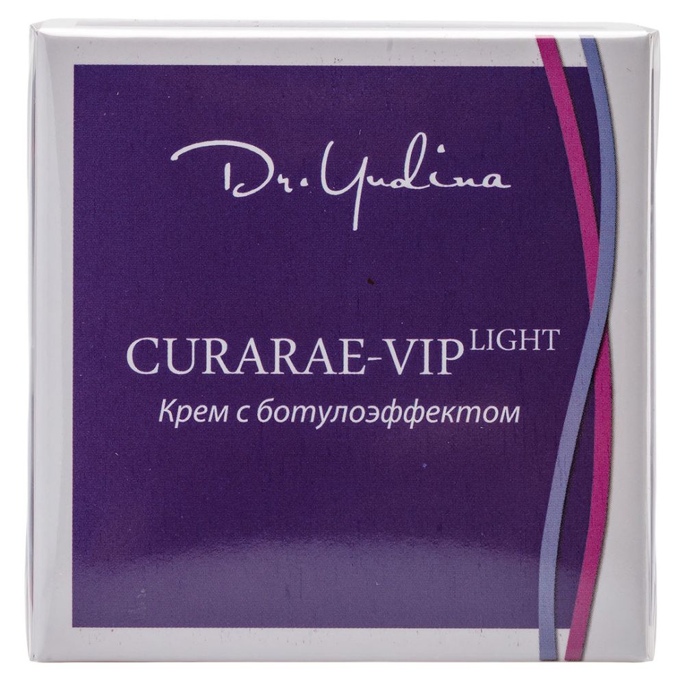 Крем увлажняющий с ботулоэффектом «Curare-VIP» ligt Dr. Yudina 50 мл  - фото 1