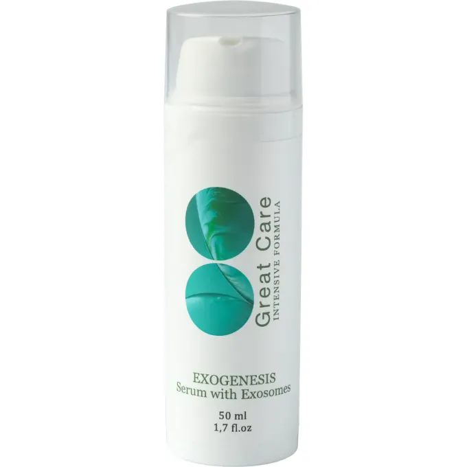 Антивозрастная регенерирующая лифтинг-сыворотка с экзосомами Great Care Exogenesis Serum