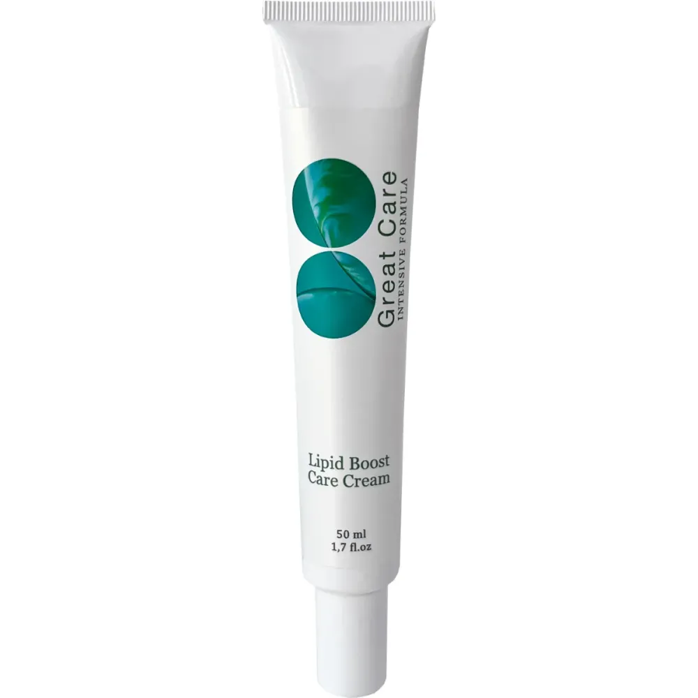 Відновлювальний зволожувальний крем для сухої шкіри Great Care Lipid Boost Cream  - фото 1