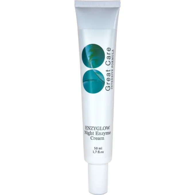 Обновляющий энзимный ночной крем для тусклой кожи Great Care Enzyglow Night Enzyme Cream