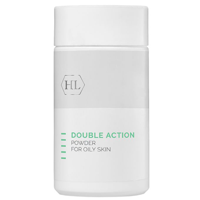 Захисна пудра для жирної шкіри Holy Land Double Action Powder