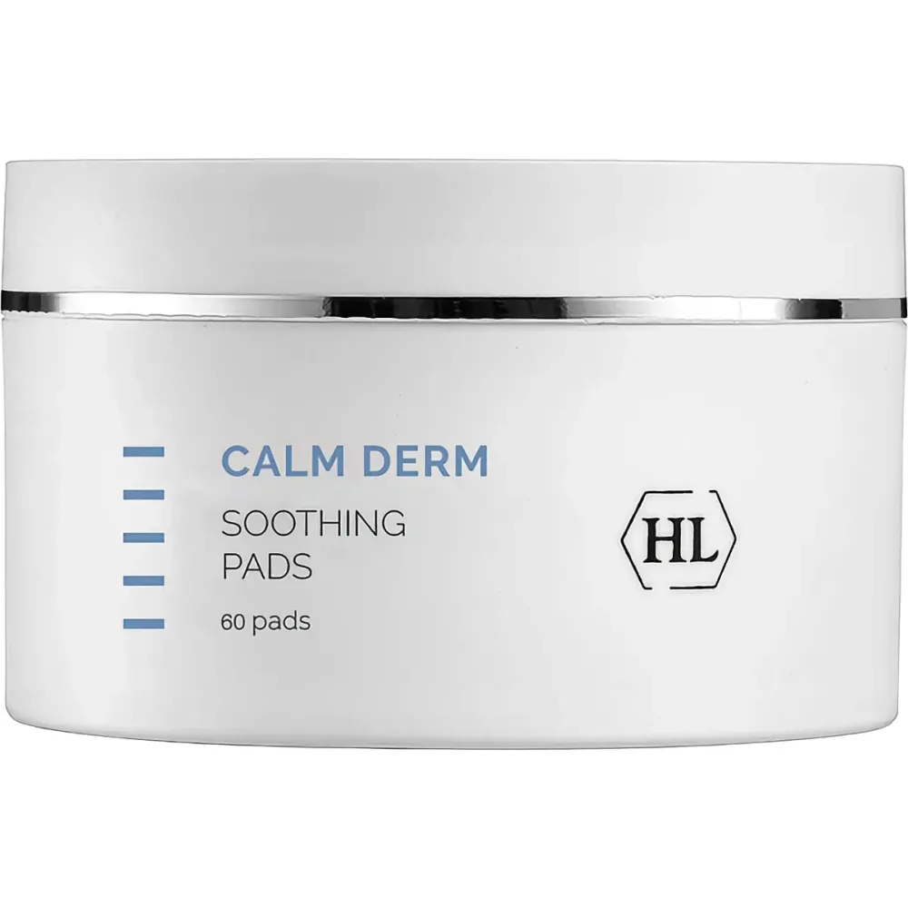 Успокаивающие увлажняющие спонжи для чувствительной кожи Holy Land Calm Derm Soothing Pads  - фото 1