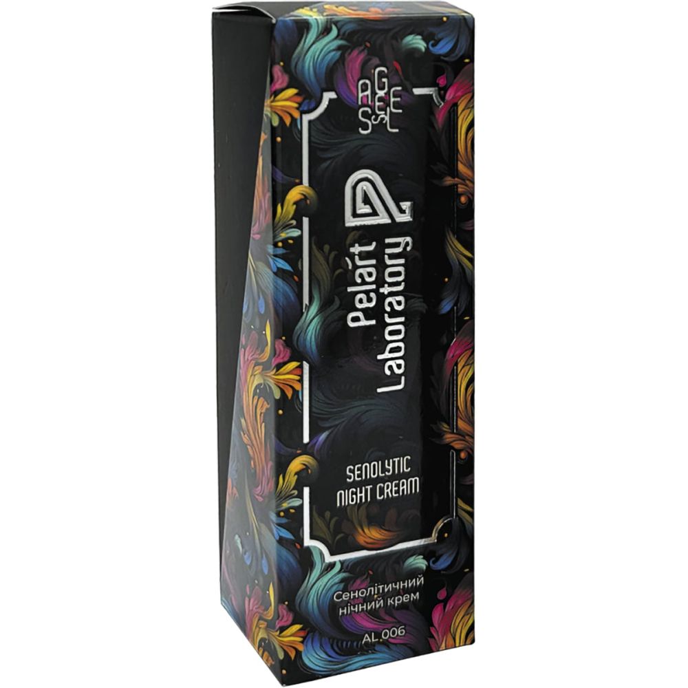 Нічний крем проти старіння для всіх типів шкіри Pelart Laboratory Senolytic Night Cream  - фото 2
