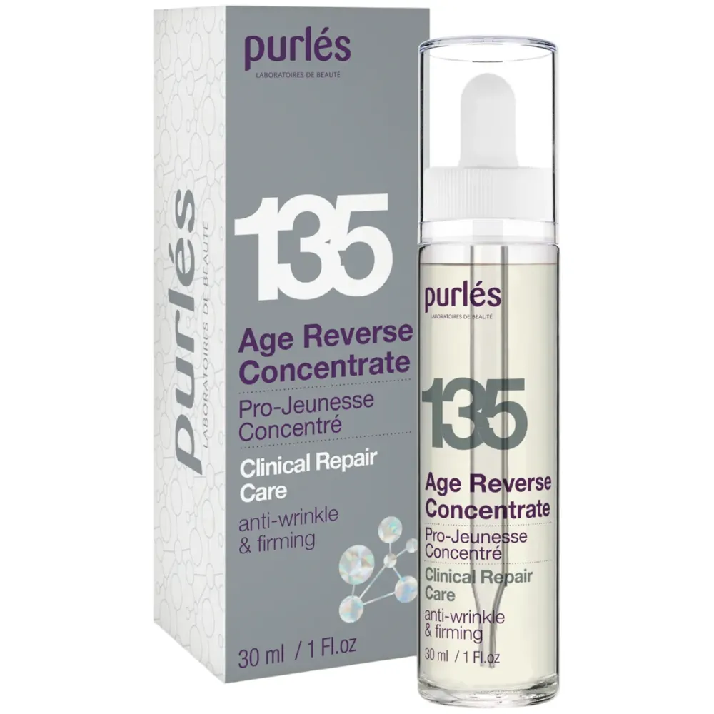 Омолоджувальна регенеруюча сироватка для всіх типів шкіри Purles Age Reverse Concentrate  - фото 2