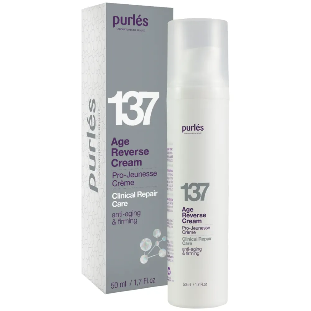 Омолоджуючий відновлювальний крем для пружності шкіри Purles Age Reverse Cream  - фото 2