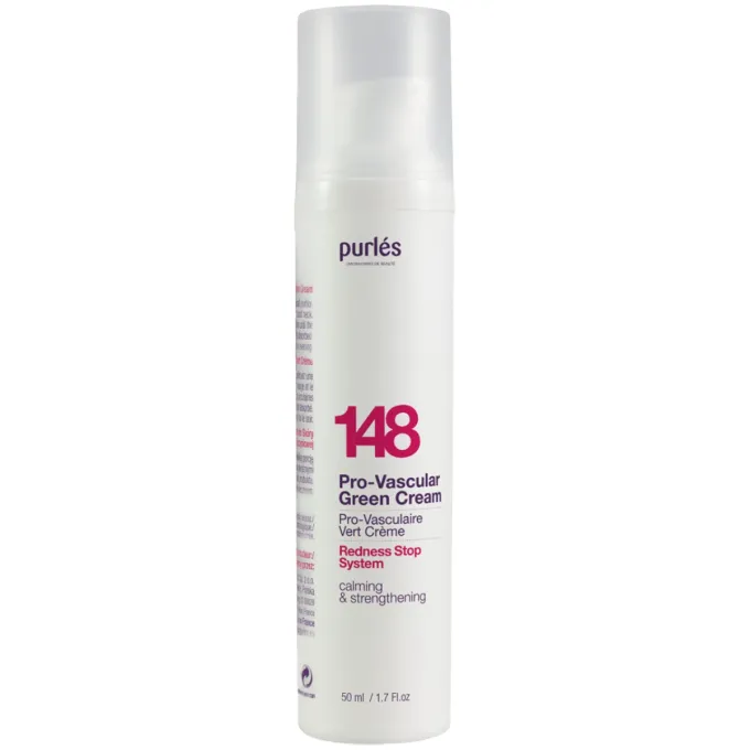 Заспокійливий крем для судинної шкіри Purles Pro-Vascular Green Cream