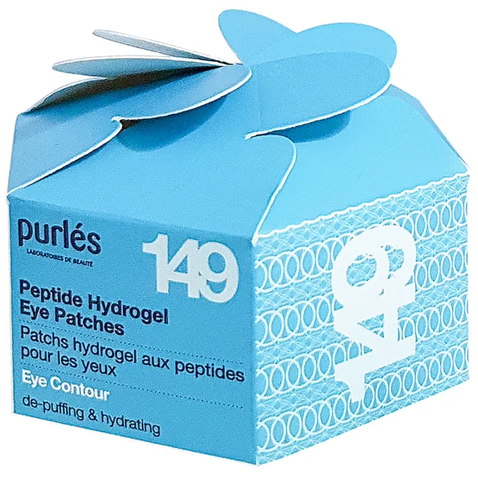 Зволожувальні антивікові патчі з пептидами Purles Peptide Hydrogel Eye Patches