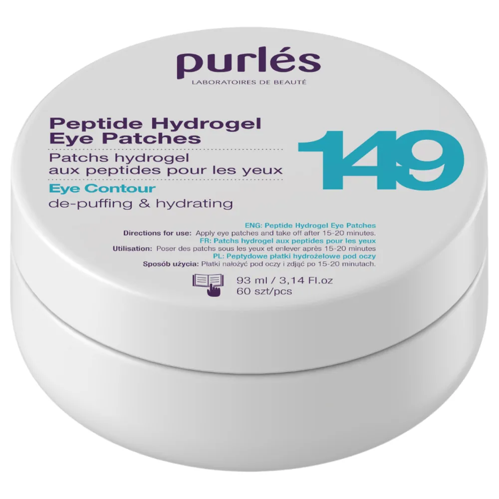 Увлажняющие антивозрастные патчи с пептидами Purles Peptide Hydrogel Eye Patches  - фото 2