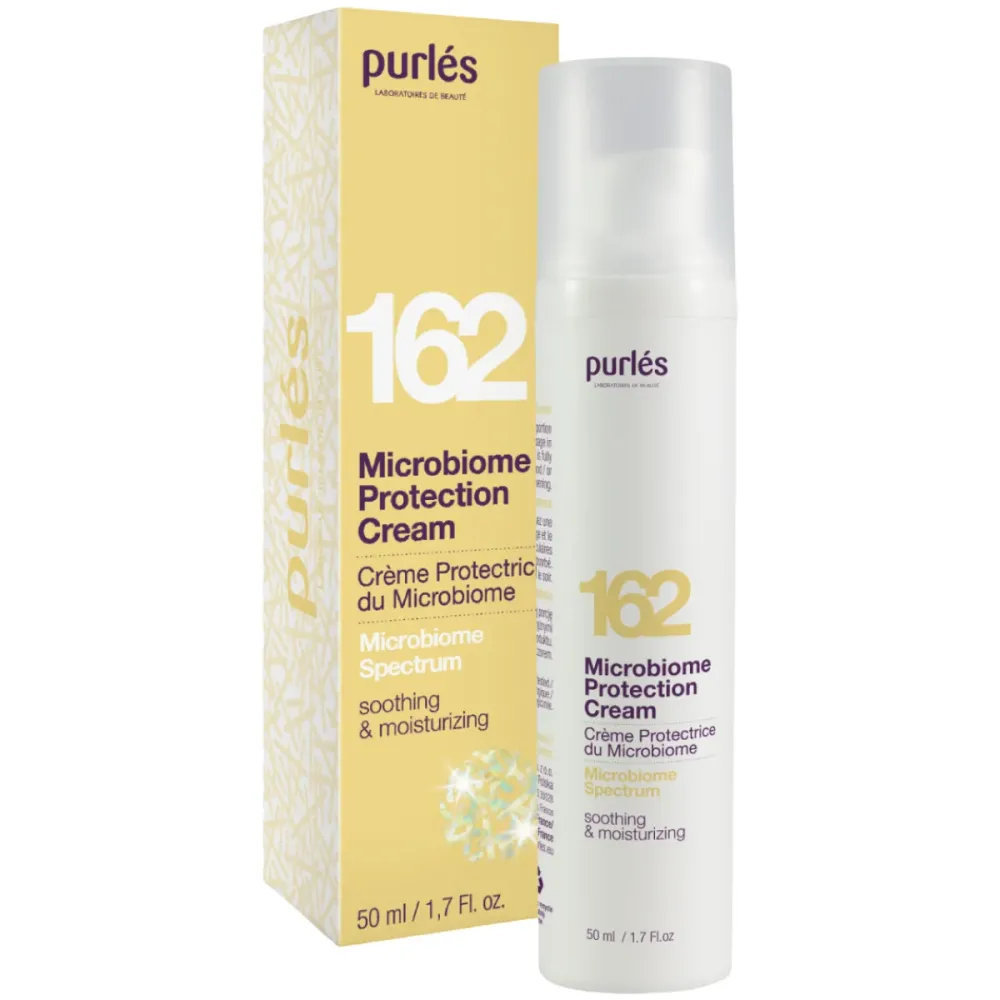 Заспокійливий захисний крем для чутливої шкіри Purles Microbiome Protection Cream  - фото 2