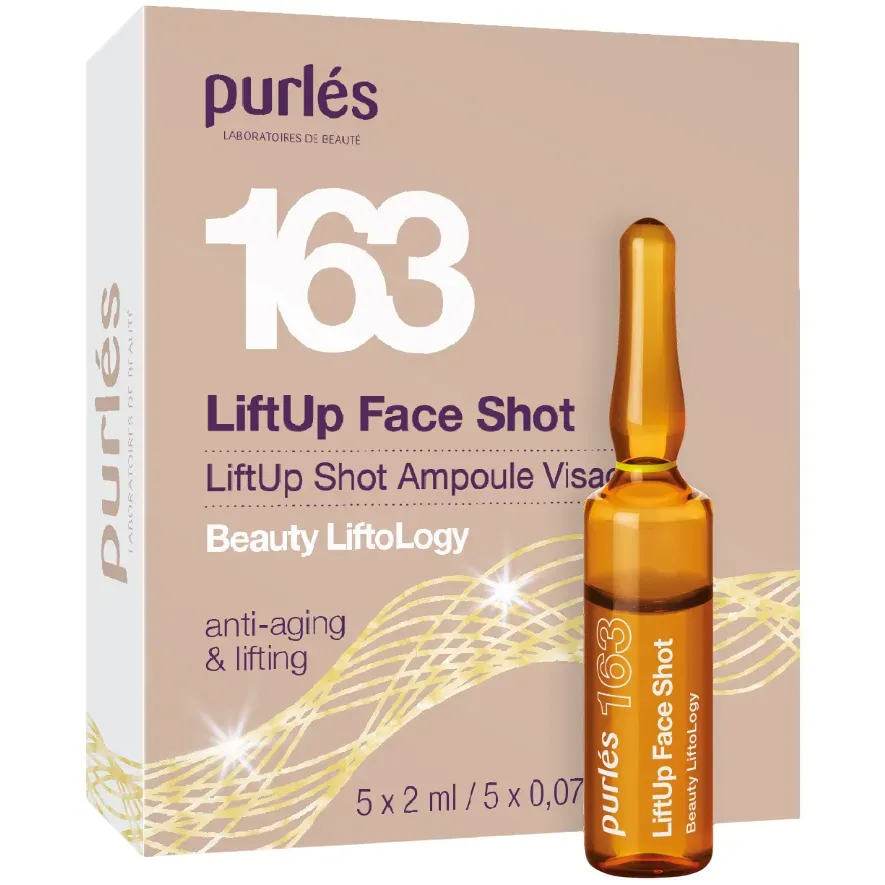 Ліфтинговий антивіковий шот для зрілої шкіри Purles LiftUp Face Shot  - фото 2