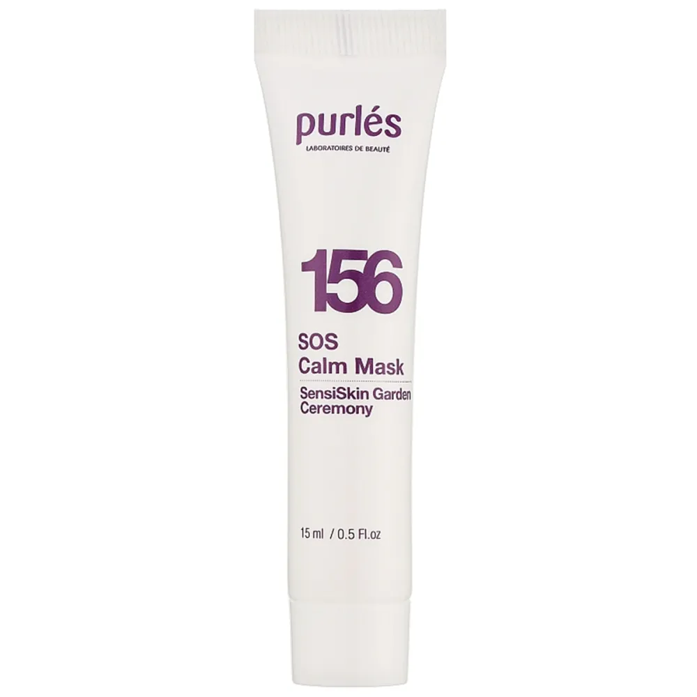 Заспокійлива відновлювальна маска для чутливої шкіри Purles SOS Calm Mask  - фото 1