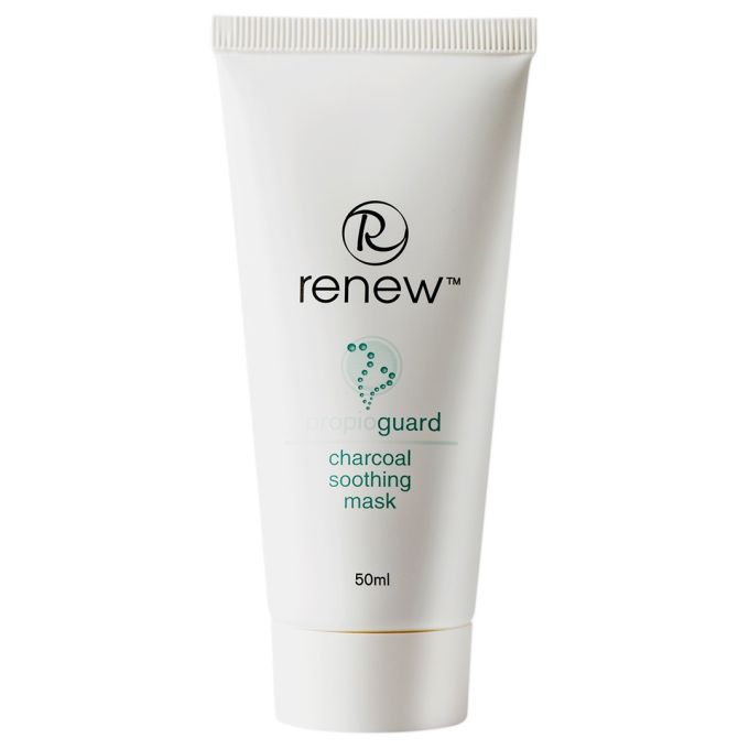 Успокаивающая маска на основе активированного угля Renew Charcoal Soothing Mask