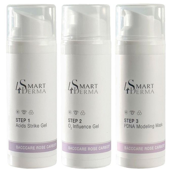 Полинуклеотидная карбокситерапия для омоложения и восстановления кожи Smart4Derma Baccare Rose Carboxy