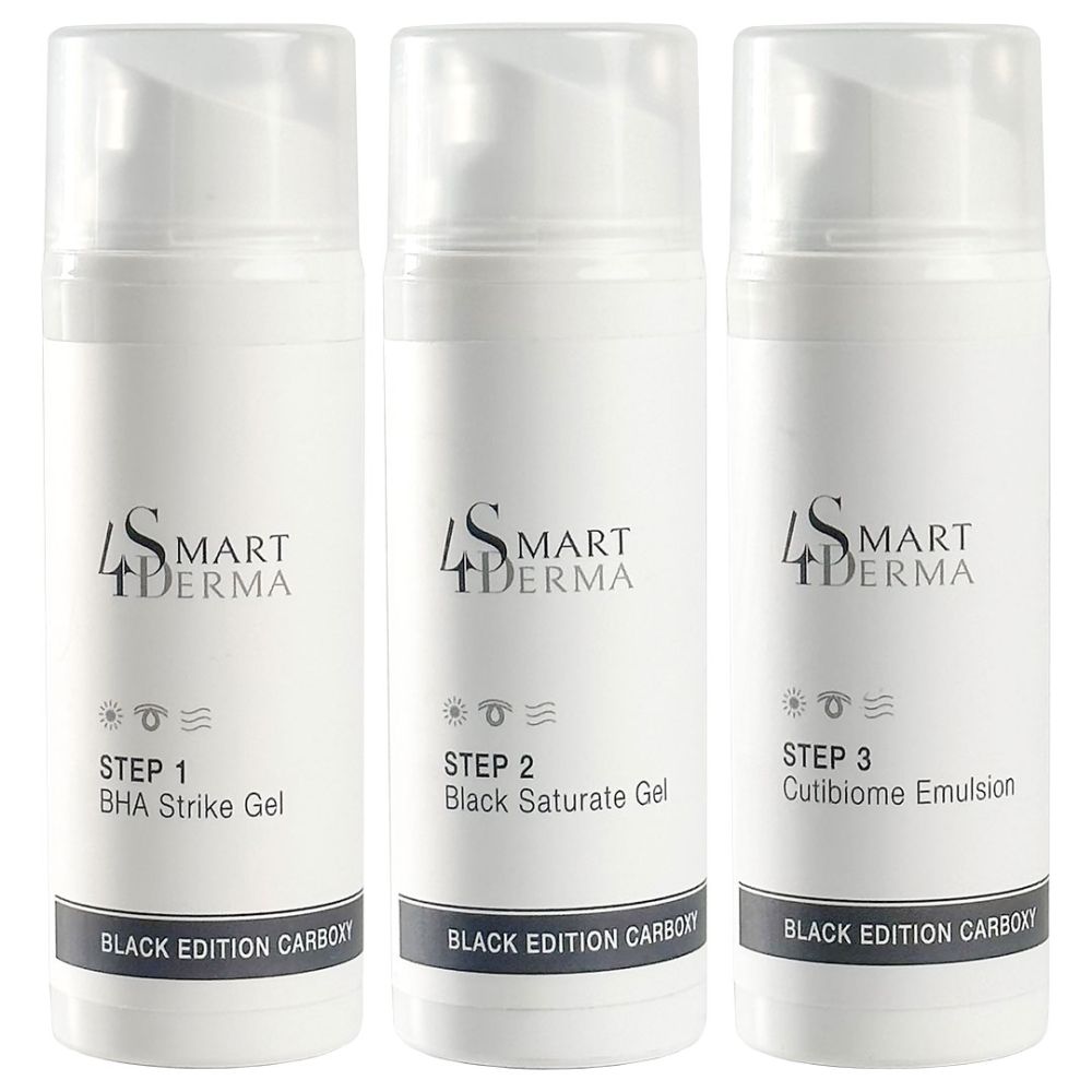 Карбокситерапия для жирной и проблемной кожи Smart4Derma Black Edition Carboxy  - фото 1