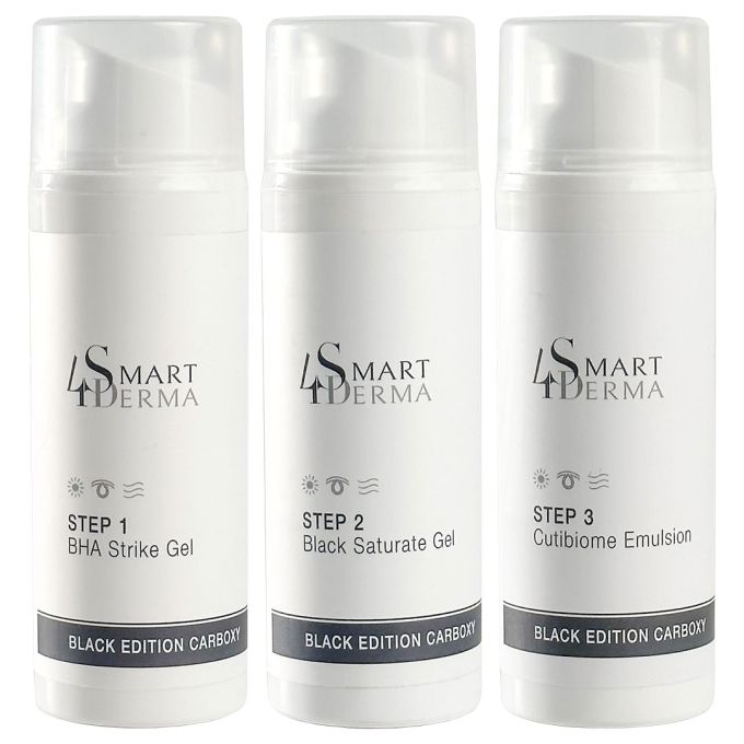 Карбокситерапия для жирной и проблемной кожи Smart4Derma Black Edition Carboxy