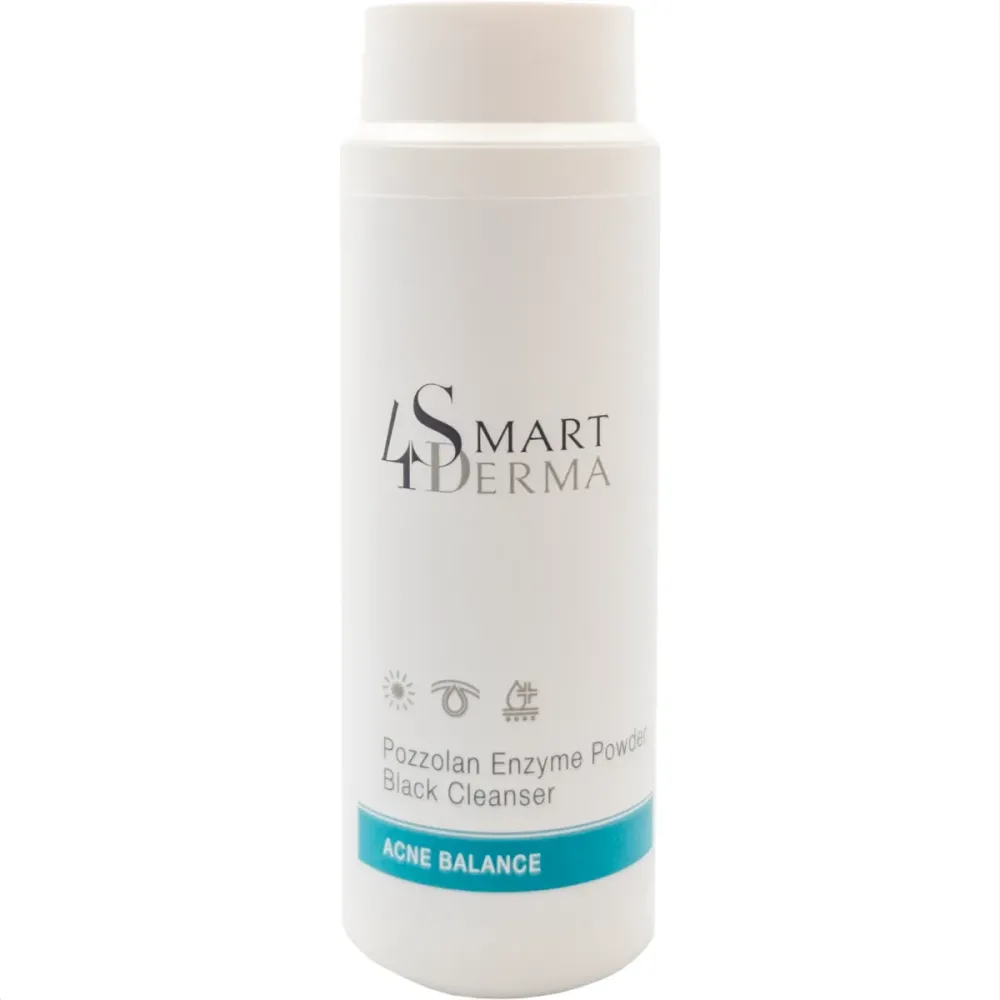 Энзимная пудра с вулканической пылью для очищения жирной кожи Smart4Derma Acne Balance Pozzolan Enzyme Powder  - фото 1