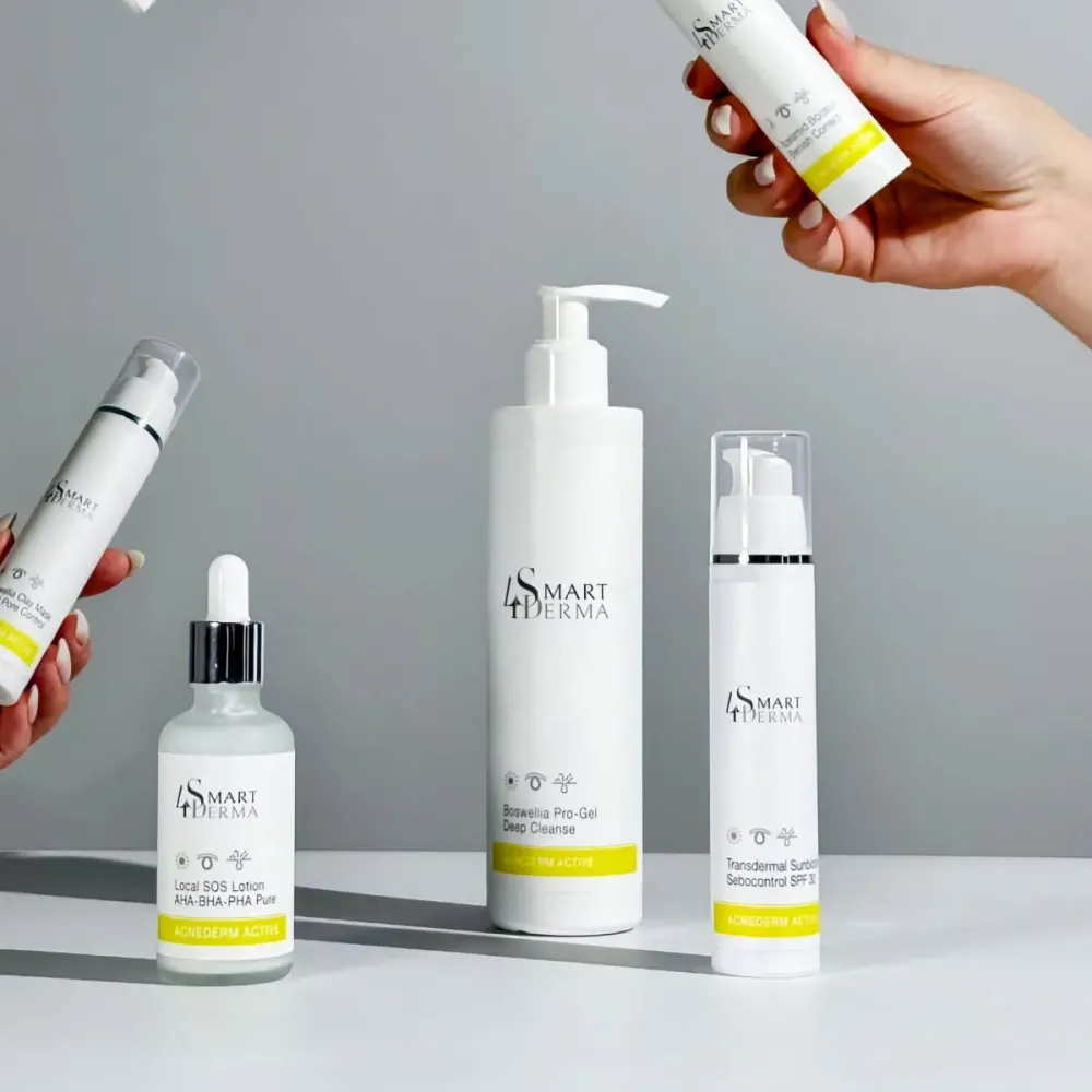 Интенсивный очищающий гель с босфелией Smart4Derma Boswellia Pro-Gel Deep Cleanse  - фото 2