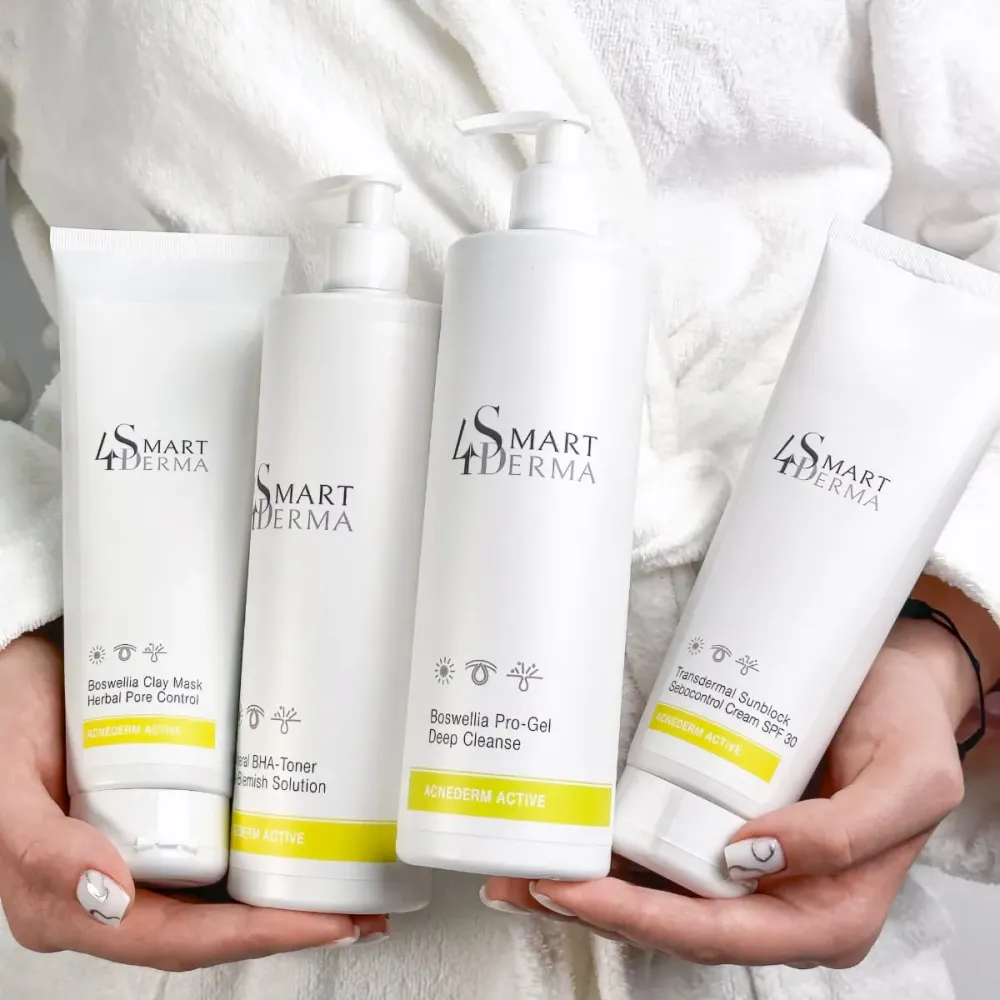 Интенсивный очищающий гель с босфелией Smart4Derma Boswellia Pro-Gel Deep Cleanse  - фото 3