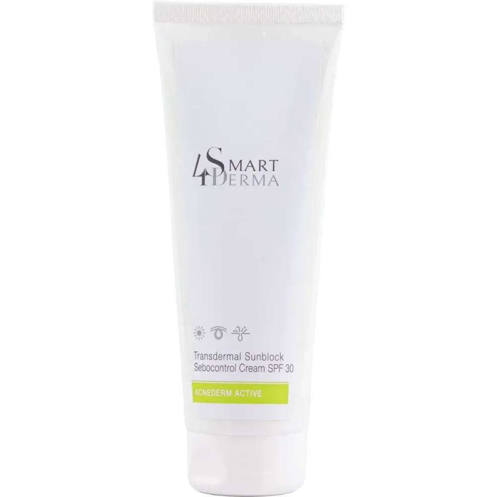 Трансдермальный санблок SPF 30 для проблемной кожи Smart4Derma Transdermal Sunblock  - фото 2