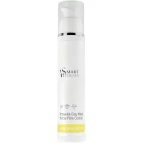 Противовоспалительная поросуживающая маска для жирной кожи Smart4Derma Boswellia Clay Mask Herbal Pore Control