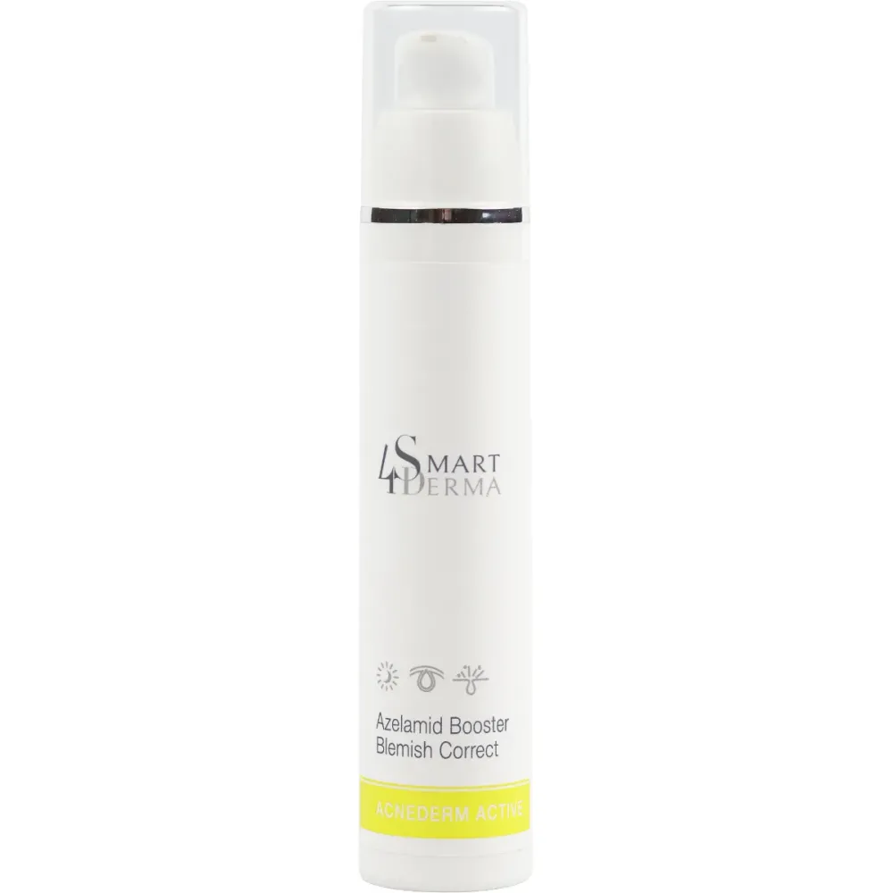 Ночной себорегулирующий флюид для проблемной кожи Smart4Derma Azelamid Booster Blemish Correct  - фото 1
