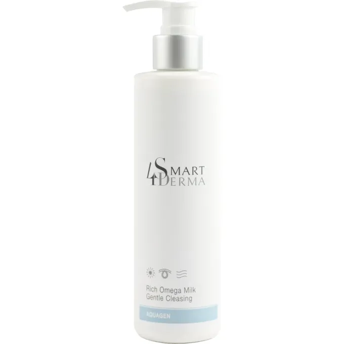 Відновлювальне живильне молочко для чутливої шкіри Smart4Derma Rich Omega Milk Gentle Cleansing