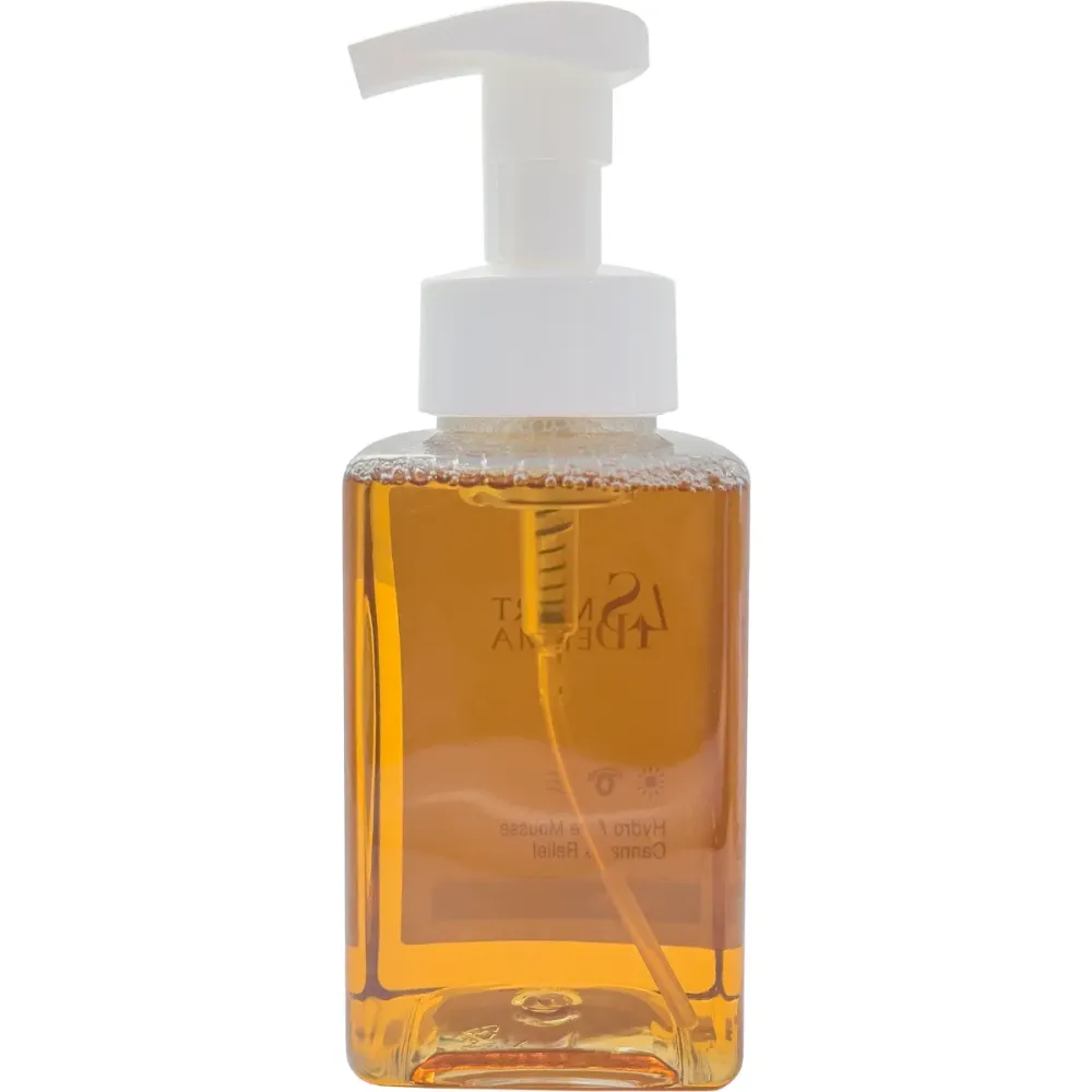 Пенка для деликатного очищения сухой и чувствительной кожи Smart4Derma Hydro Aloe Mousse Cannabis Relief  - фото 4