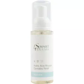 Пенка для деликатного очищения сухой и чувствительной кожи Smart4Derma Hydro Aloe Mousse Cannabis Relief