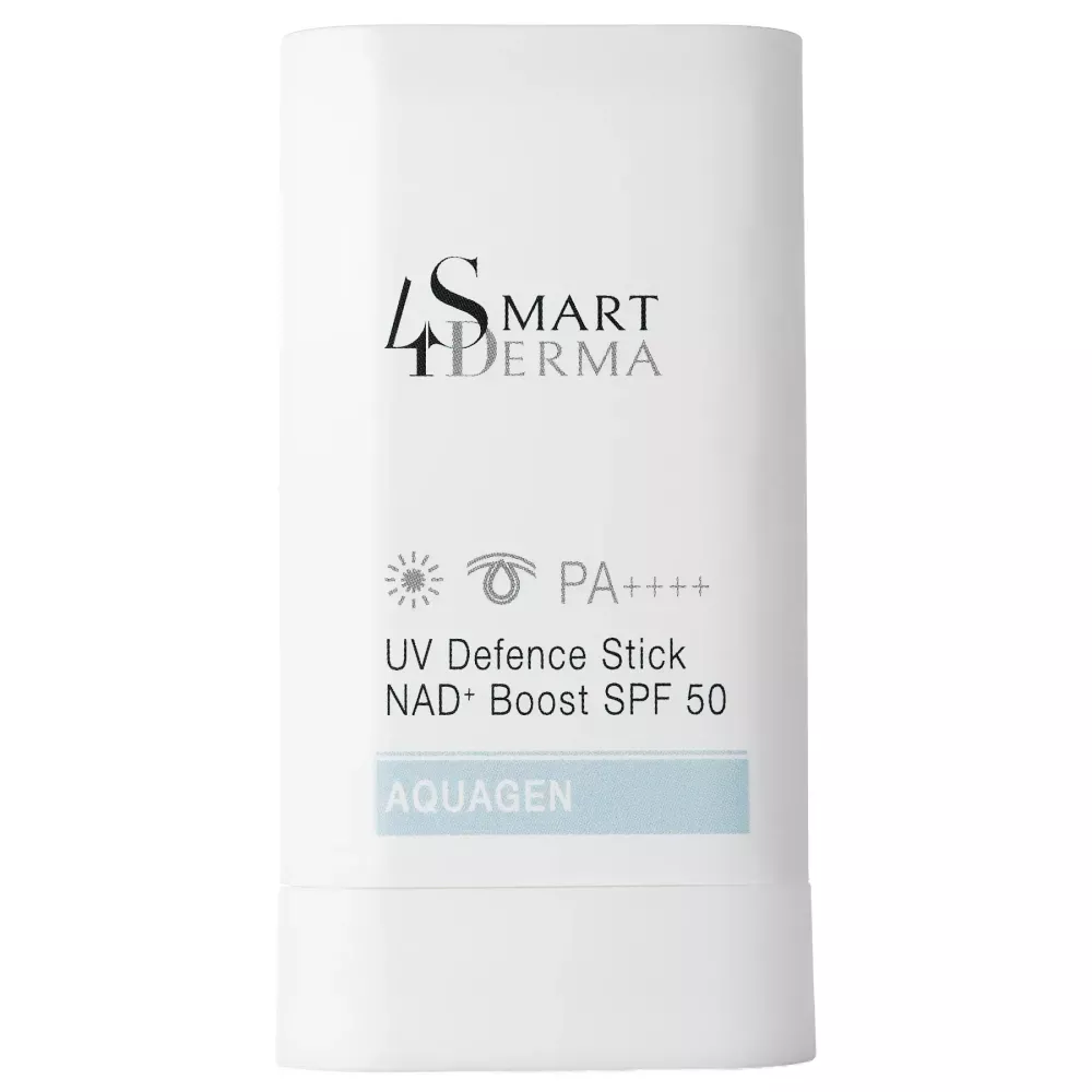 Антиоксидантний сонцезахисний стік SPF 50 Smart4Derma UV Defence Stick NAD+ Boost  - фото 1