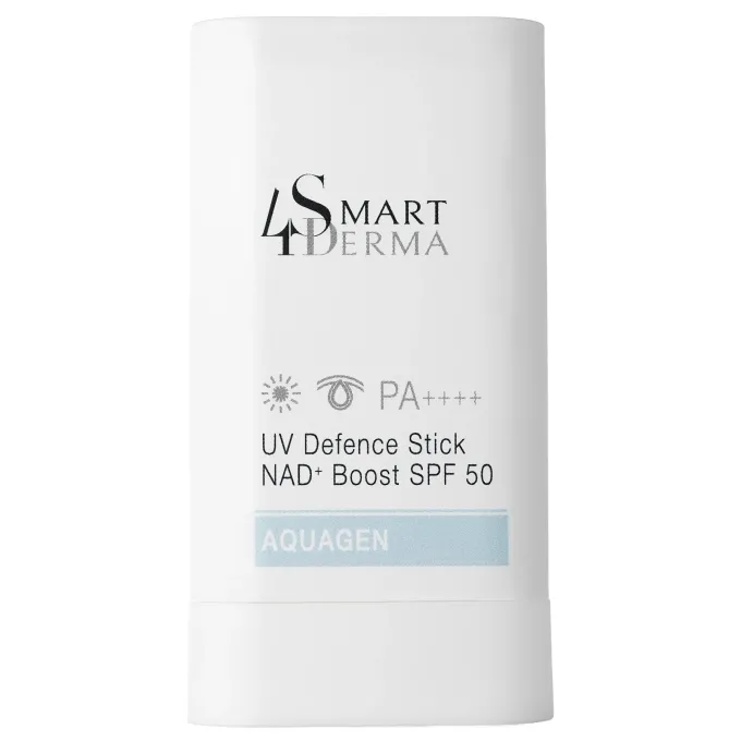 Антиоксидантний сонцезахисний стік SPF 50 Smart4Derma UV Defence Stick NAD+ Boost