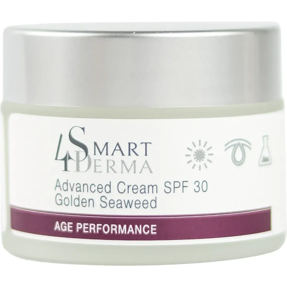 Антиоксидантный лифтинг-крем SPF 30 для всех типов кожи Smart4Derma Advanced Cream Golden Seaweed  - фото 1