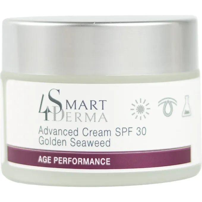 Антиоксидантный лифтинг-крем SPF 30 для всех типов кожи Smart4Derma Advanced Cream Golden Seaweed