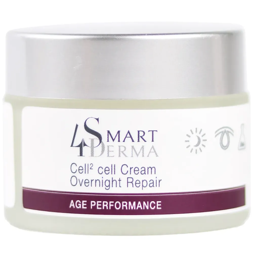 Ночной энергетический лифтинг-крем против старения Smart4Derma Cell2Cell Cream Overnight Repair  - фото 1