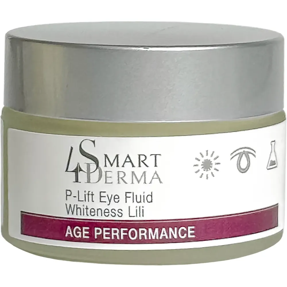 Лифтинг-флюид против морщин и темных кругов для кожи вокруг глаз Smart4Derma P-Lift Eye Fluid Whiteness Lily  - фото 1