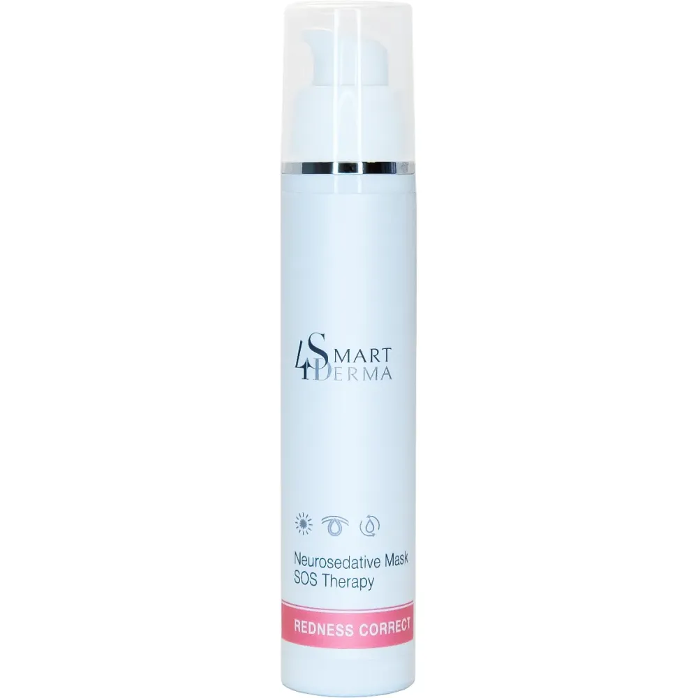 Нейроседативна заспокійлива маска для чутливої шкіри Smart4Derma Neurosedative Mask SOS Therapy  - фото 1