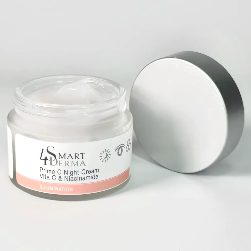 Антиоксидантный восстанавливающий ночной крем для всех типов кожи Smart4Derma Prime C Night Cream  - фото 2
