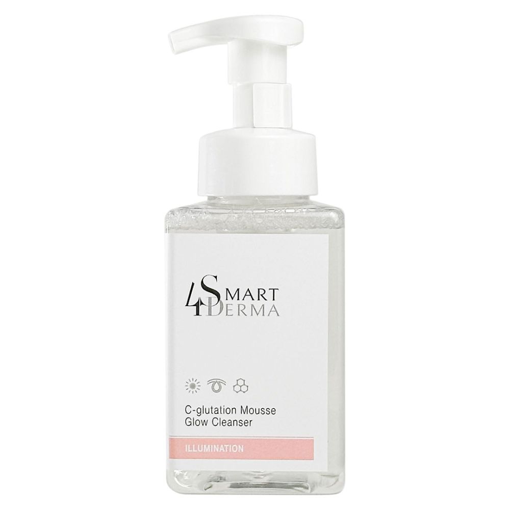 Осветляющая пенка с витамином C и глутатионом Smart4Derma C-glutation Mousse Glow Cleanser  - фото 3